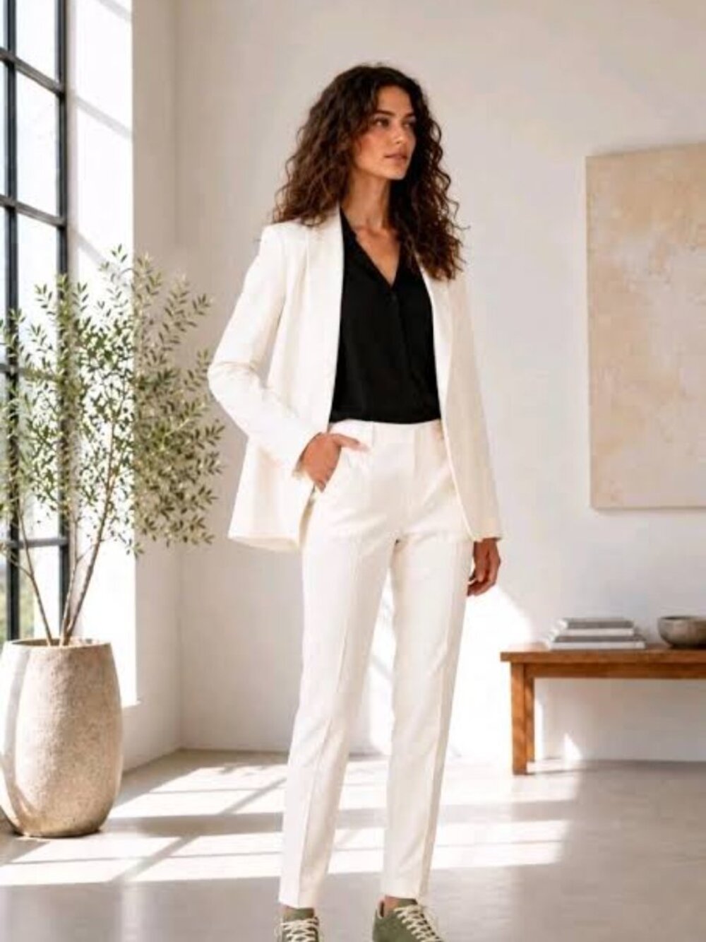 Zadig & Voltaire Prune Crepe Tailored Pants Size 34 Waist 28" NWT